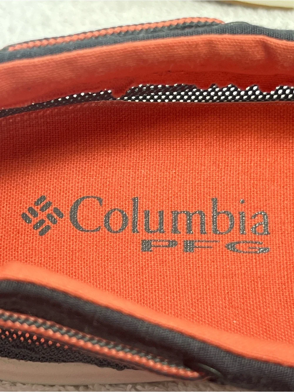 Columbia PFG Delray Loco II Women’s Boat Shoes Graphite/Coral Size 8.5 Casual - Picture 5 of 11